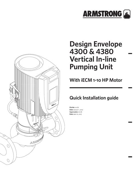 armstrong 3 4 hp in line centrifugal pump installation|armstrong 4300 manual pdf.